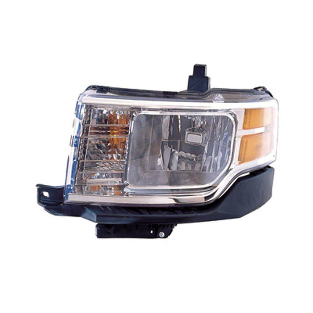 Front Left Driver Side Halogen Headlight Assembly 2009-2012 Ford Flex