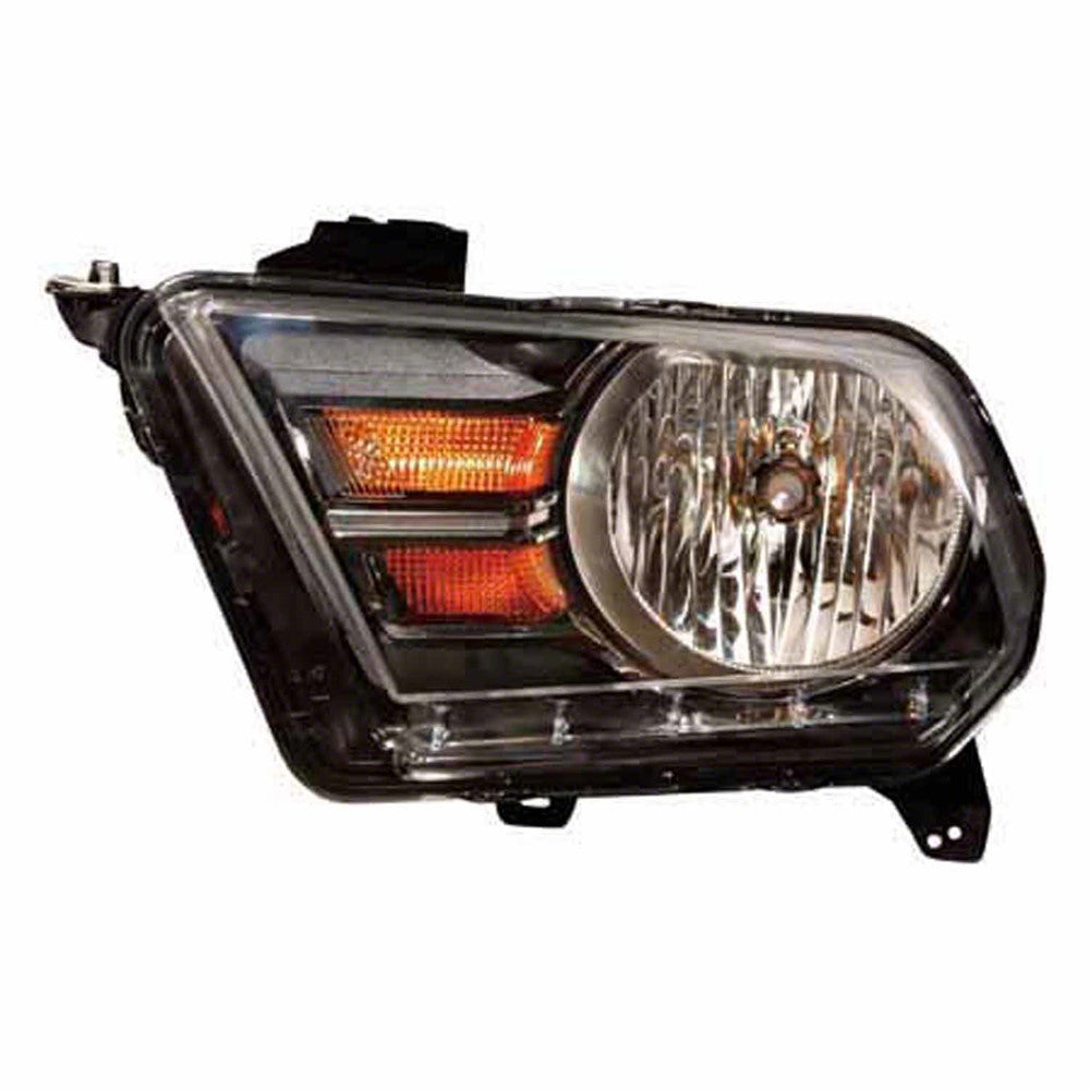 Front Left Driver Side Halogen Headlight Assembly 2010-2014 Ford Mustang