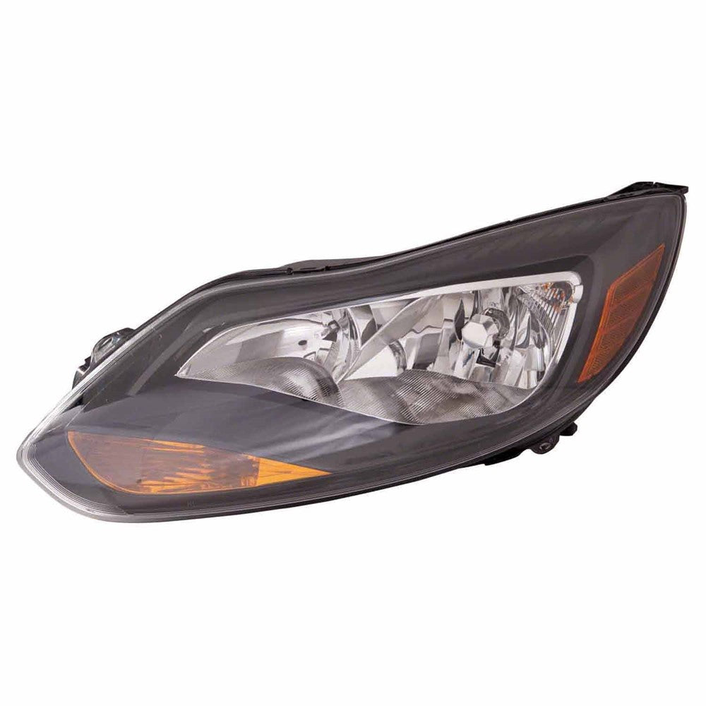Front Left Driver Side Headlight Assembly 2012-2014 Ford Focus