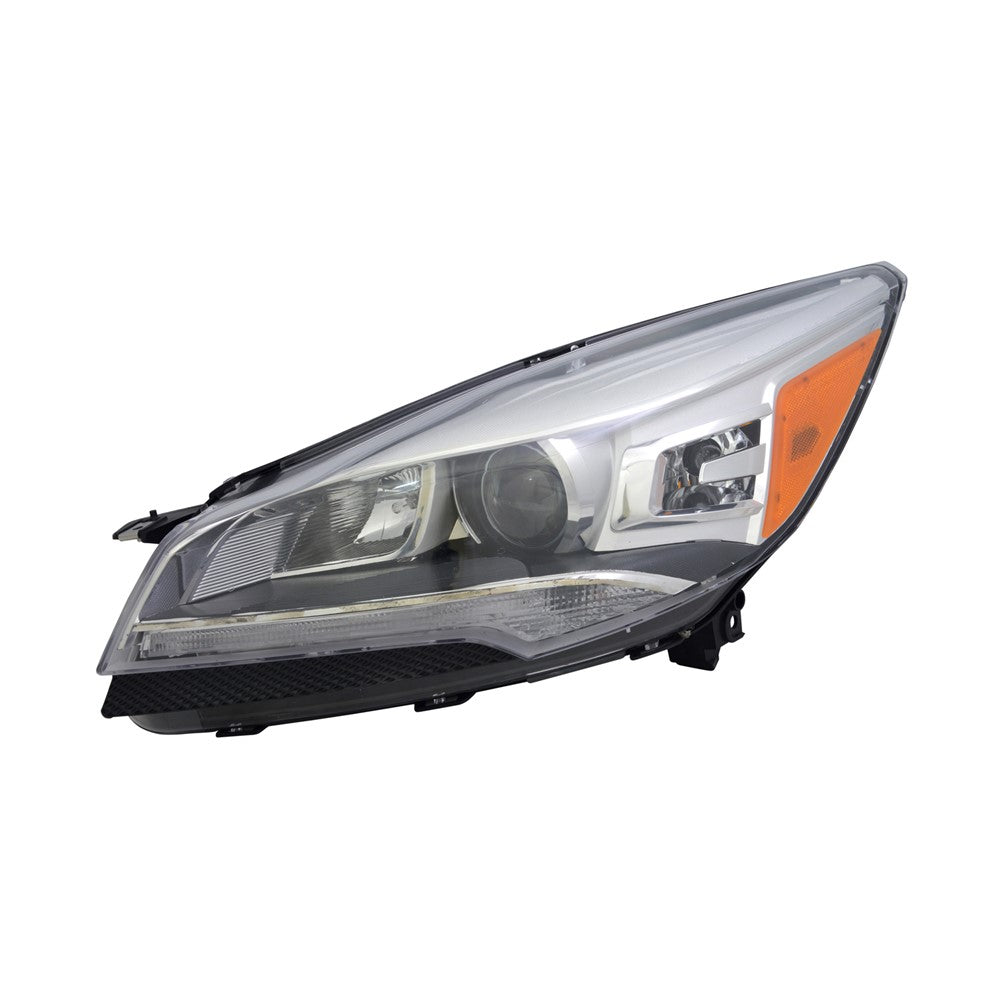 Front Left Driver Side Hid Headlight Lens And Housing 2013-2016 Ford Escape