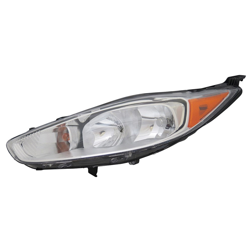 Front Left Driver Side Halogen Headlight Assembly 2014-2017 Ford Fiesta