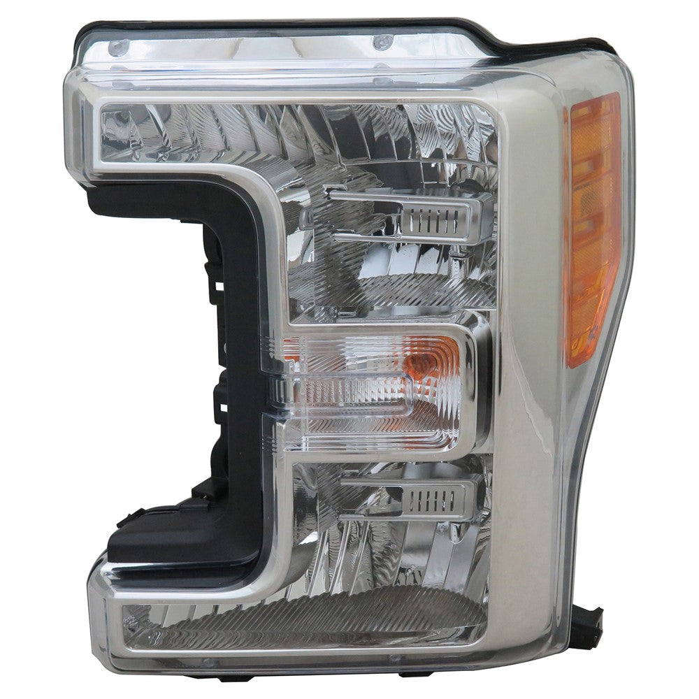 Front Left Driver Side Halogen Headlight Assembly 2017 Ford F-250 Super Duty, F-350 Super Duty, F-450 Super Duty