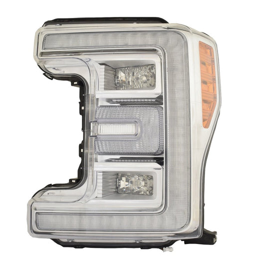 Front Left Driver Side Led Headlight Lens And Housing 2017-2018 Ford F-250 Super Duty, F-350 Super Duty, F-450 Super Duty