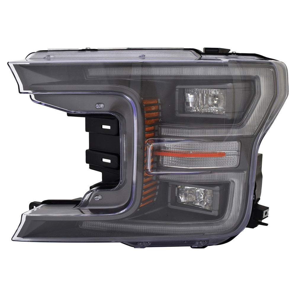 Front Left Driver Side Led Headlight Lens And Housing 2018-2020 Ford F-150