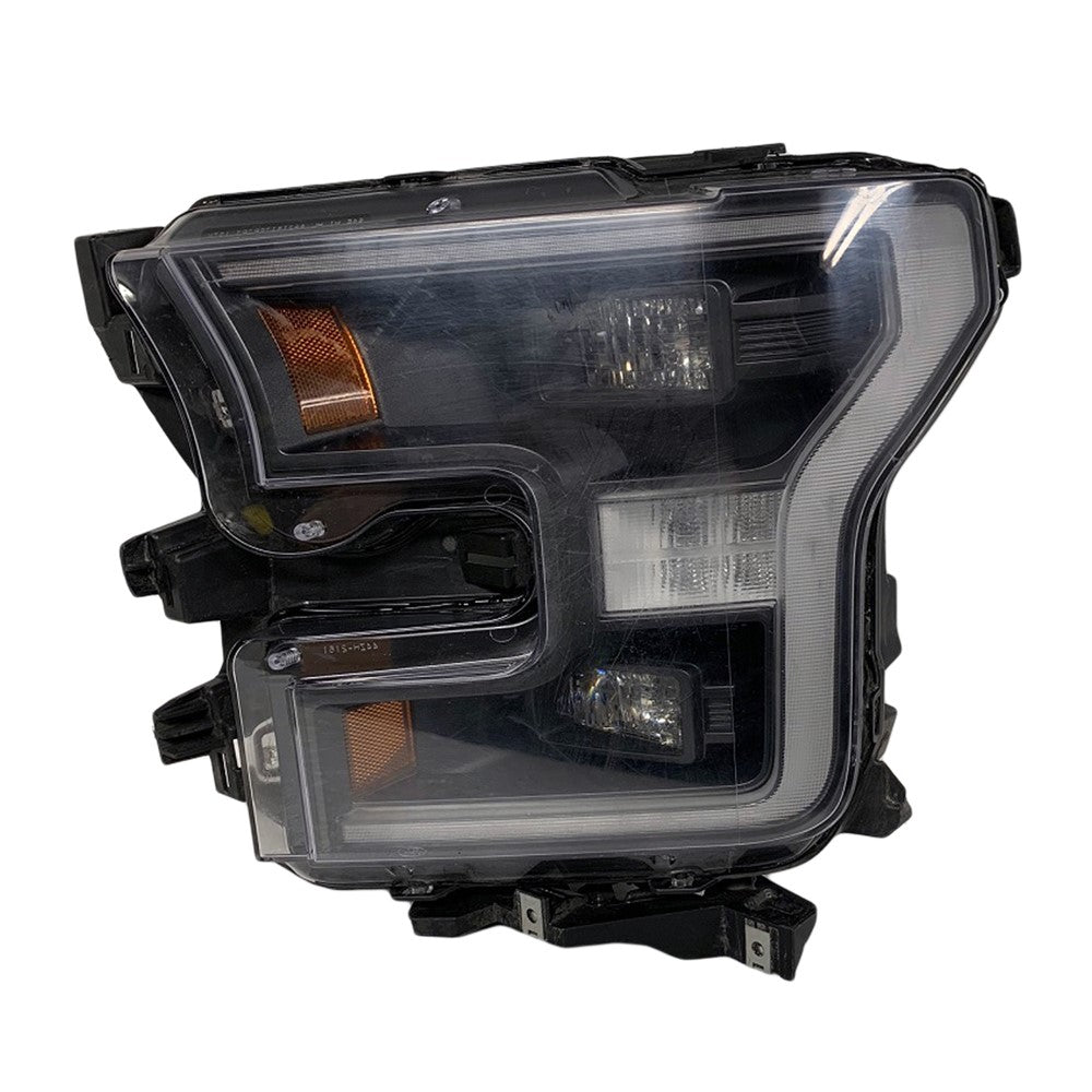 Front Left Driver Side Led Headlight Lens And Housing 2016-2017 Ford F-150