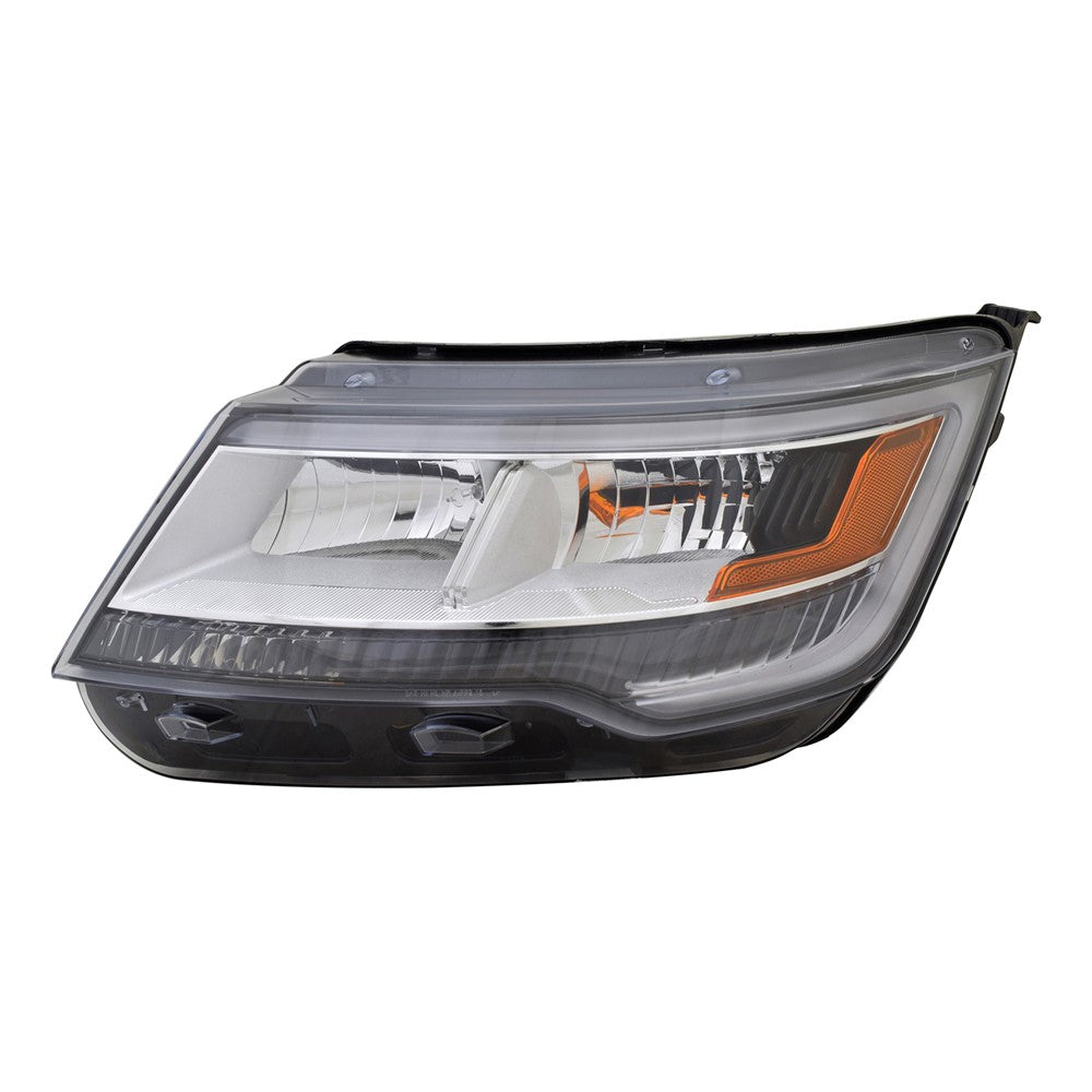 Front Left Driver Side Headlight Lens And Housing 2018-2019 Ford Explorer