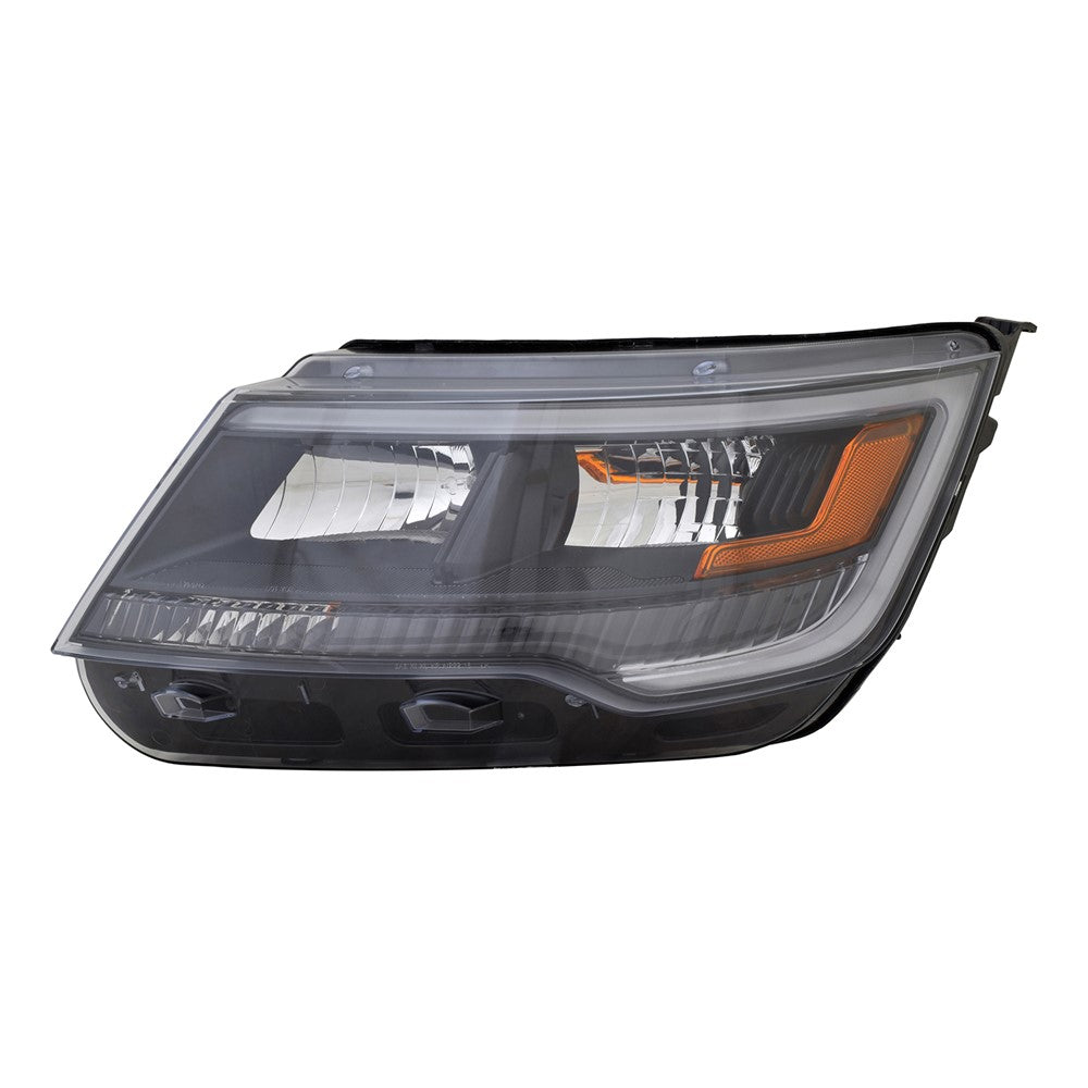 Front Left Driver Side Headlight Lens And Housing 2018-2019 Ford Explorer
