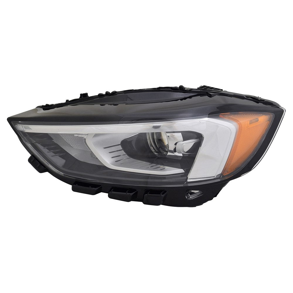 Front Left Driver Side Led Headlight Assembly 2019-2024 Ford Edge