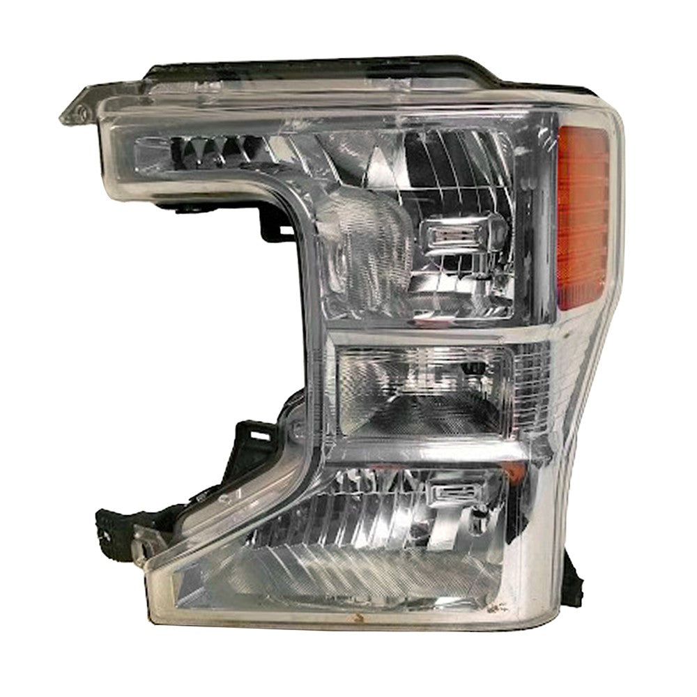 Front Left Driver Side Halogen Headlight Assembly 2020-2022 Ford F-250 Super Duty, F-350 Super Duty, F-450 Super Duty