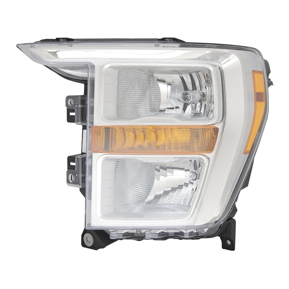 Front Left Driver Side Halogen Headlight Assembly 2021-2023 Ford F-150