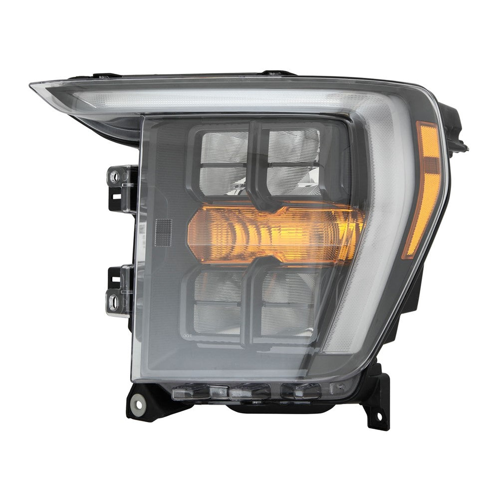 Front Left Driver Side Led Headlight Lens And Housing 2021-2023 Ford F-150