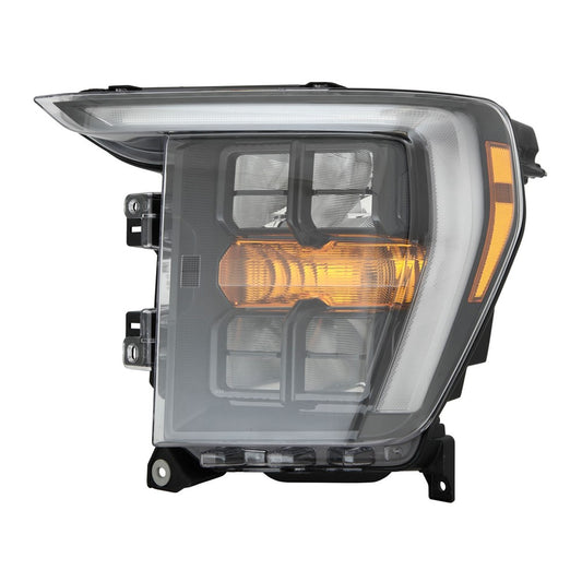 Front Left Driver Side Led Headlight Lens And Housing 2021-2023 Ford F-150