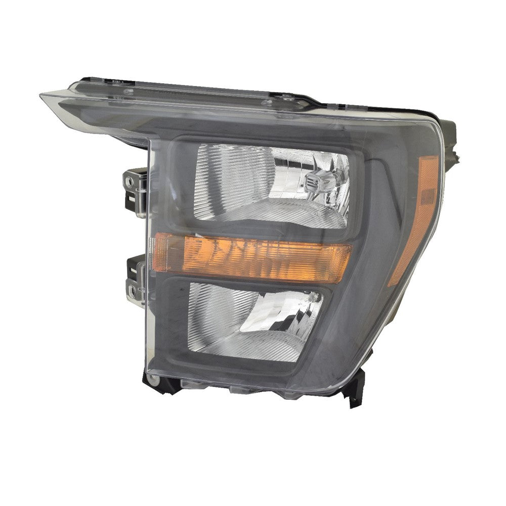 Front Left Driver Side Halogen Headlight Assembly 2021-2023 Ford F-150