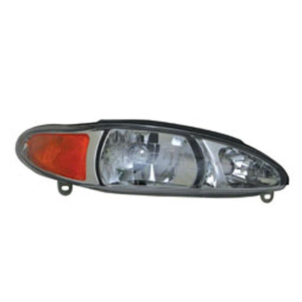 Front Right Passenger Side Headlight Assembly 1997-2002 Ford Escort & Mercury Tracer
