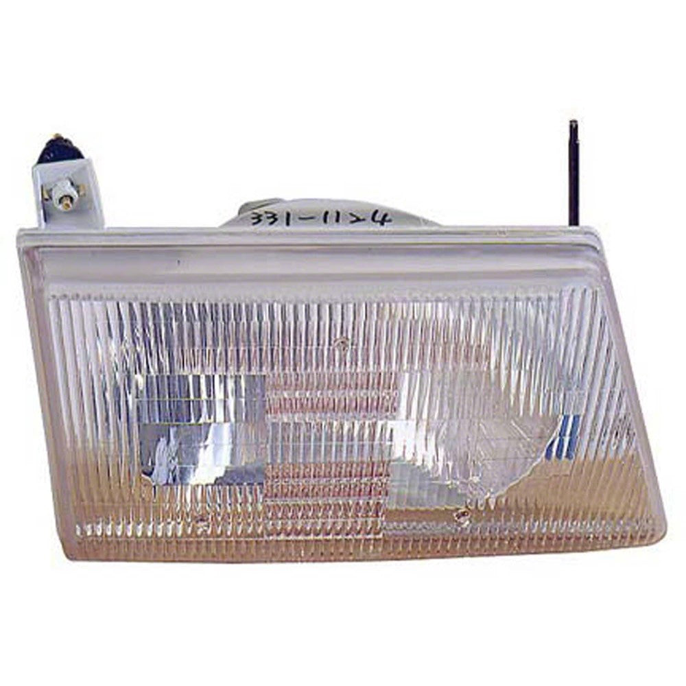 Front Right Passenger Side Composite Headlight Assembly 1997-2007 Ford Econoline Super Duty