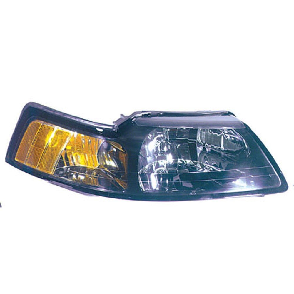 Front Right Passenger Side Headlight Lens And Housing 2001-2004 Ford Mustang