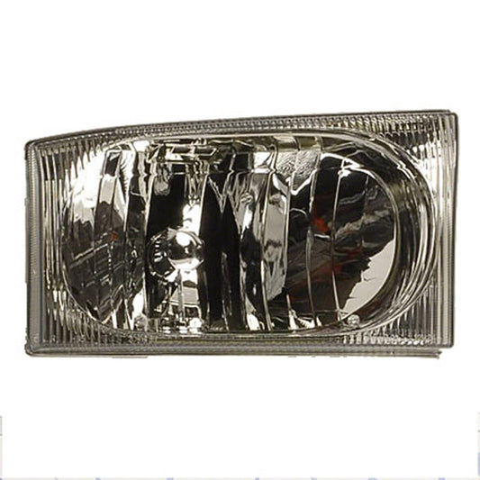 Front Right Passenger Side Composite Headlight Assembly 2001-2004 Ford Excursion, F-250 Super Duty, F-350 Super Duty