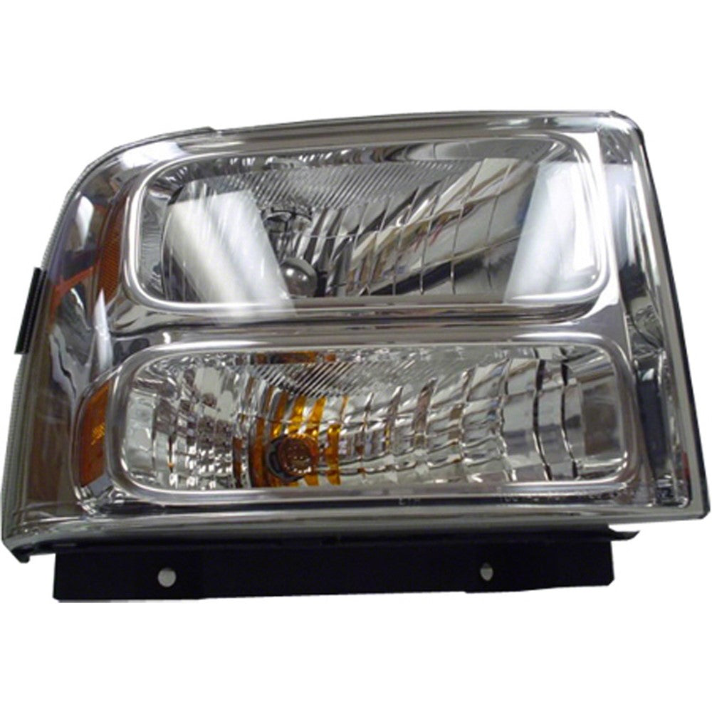 Front Right Passenger Side Headlight Assembly 2005-2007 Ford Excursion, F-250 Super Duty, F-350 Super Duty, F-450 Super Duty