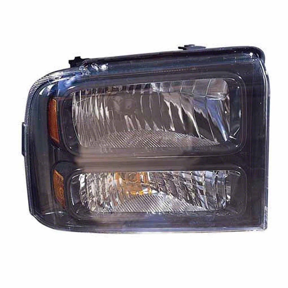 Front Right Passenger Side Headlight Assembly 2005-2007 Ford F-250 Super Duty, F-350 Super Duty, F-450 Super Duty