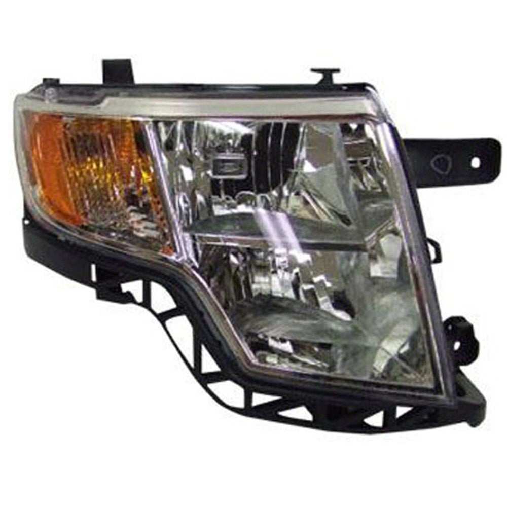 Front Right Passenger Side Headlight Assembly 2007-2010 Ford Edge