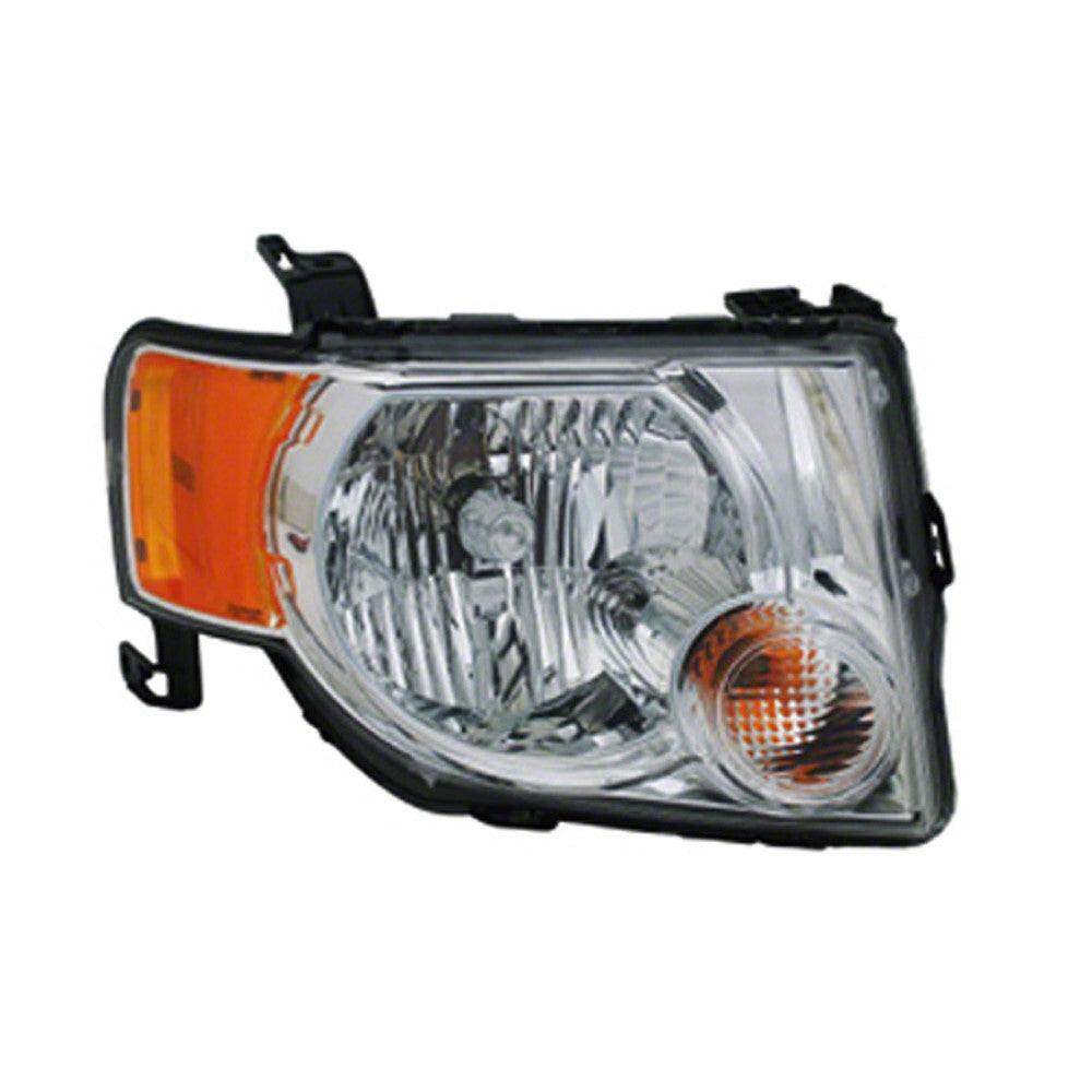 Front Right Passenger Side Headlight Assembly 2008-2012 Ford Escape