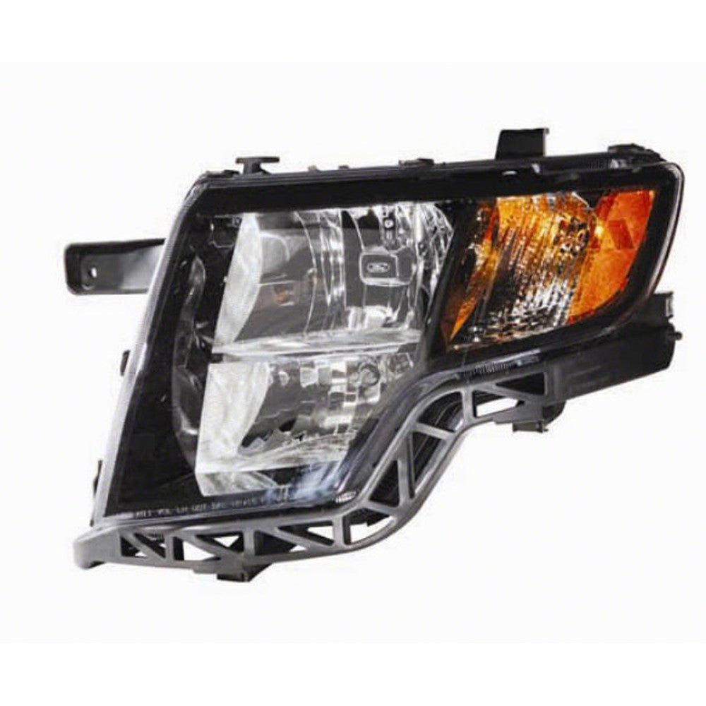Front Right Passenger Side Headlight Assembly 2009-2010 Ford Edge