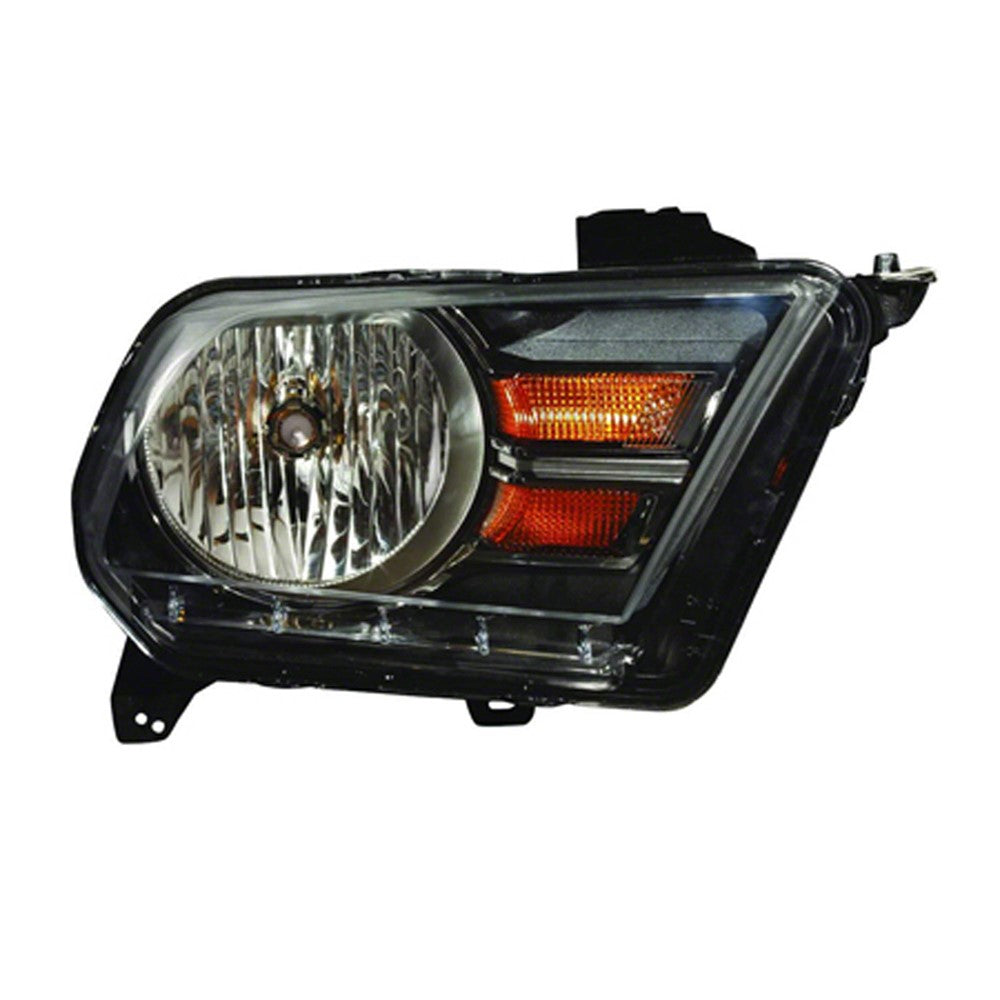 Front Right Passenger Side Halogen Headlight Assembly 2010-2014 Ford Mustang