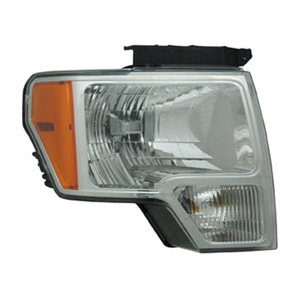 Front Right Passenger Side Halogen Headlight Assembly 2009-2014 Ford Pickup_ford_lightduty