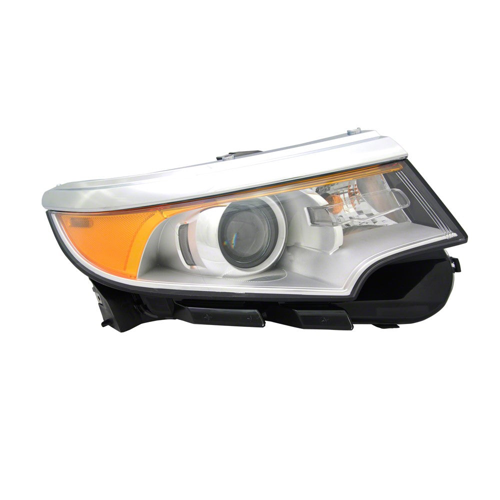 Front Right Passenger Side Halogen Headlight Assembly 2011-2014 Ford Edge