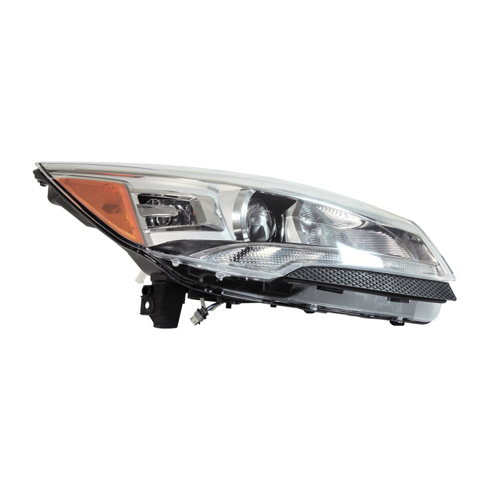 Front Right Passenger Side Hid Headlight Lens And Housing 2013-2016 Ford Escape