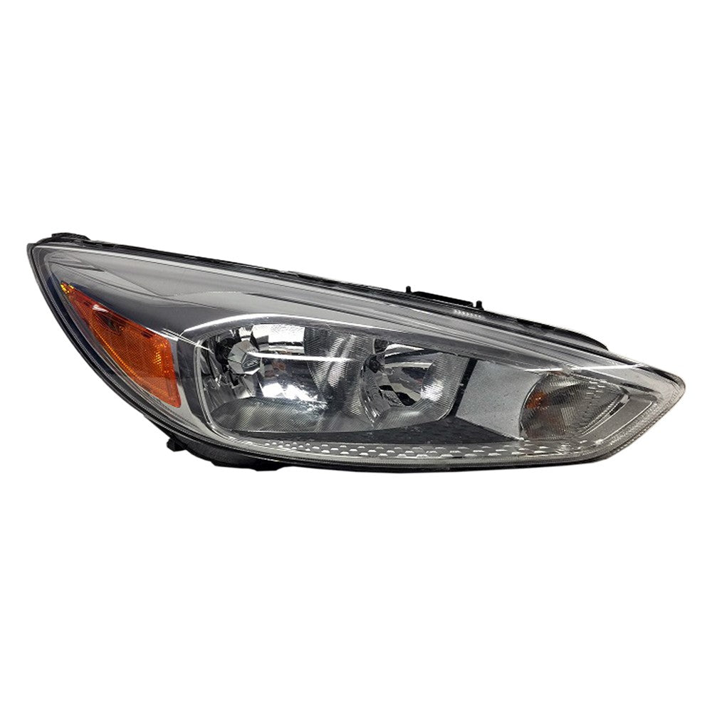 Front Right Passenger Side Halogen Headlight Assembly 2015-2018 Ford Focus