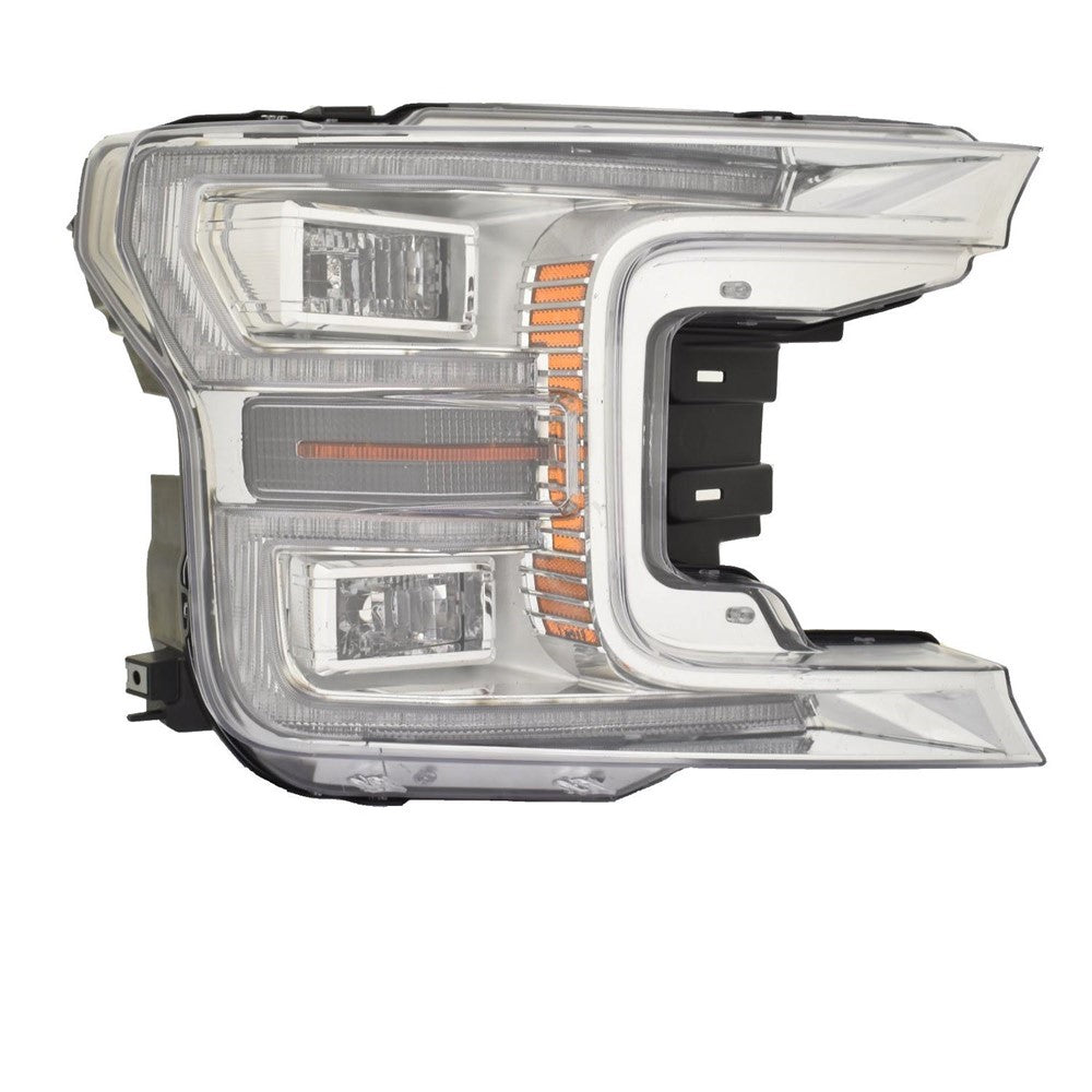 Front Right Passenger Side Led Headlight Lens And Housing 2018-2020 Ford F-150