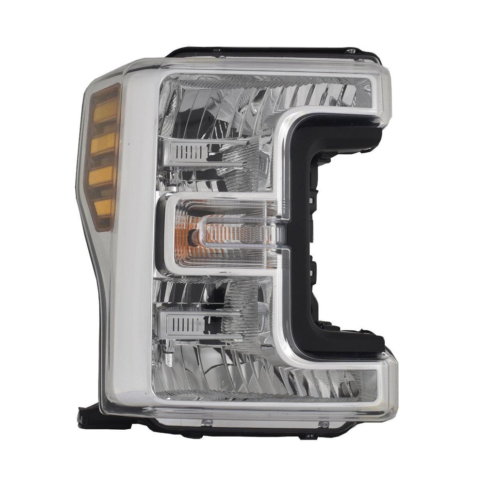 Front Right Passenger Side Halogen Headlight Assembly 2018-2019 Ford F-250 Super Duty, F-350 Super Duty, F-450 Super Duty