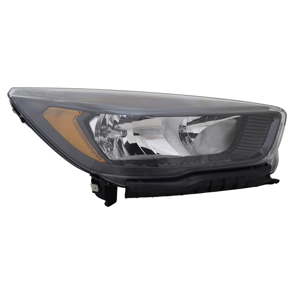 Front Right Passenger Side Halogen Headlight Assembly 2018-2019 Ford Escape
