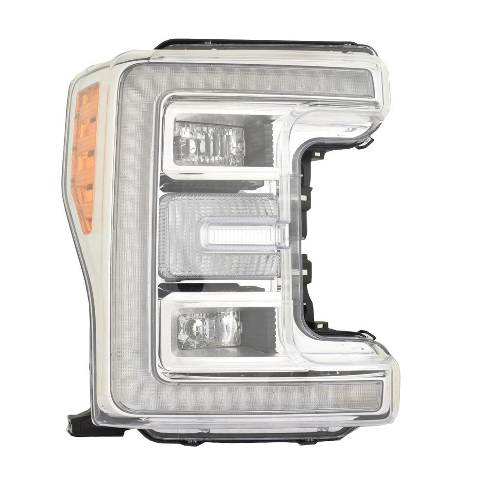 Front Right Passenger Side Led Headlight Lens And Housing 2018-2019 Ford F-250 Super Duty, F-350 Super Duty, F-450 Super Duty