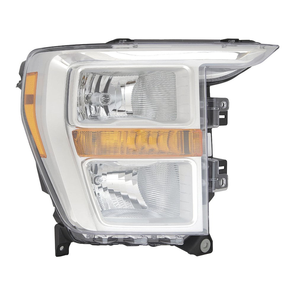 Front Right Passenger Side Halogen Headlight Assembly 2021-2023 Ford F-150