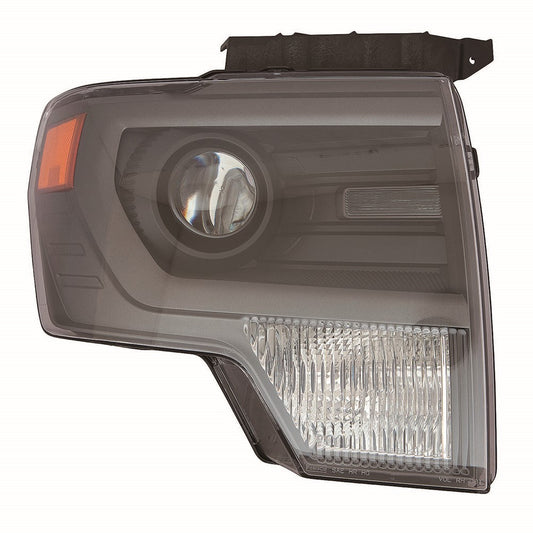 Front Left Driver Side Hid Headlight Lens And Housing 2010-2014 Ford F-150