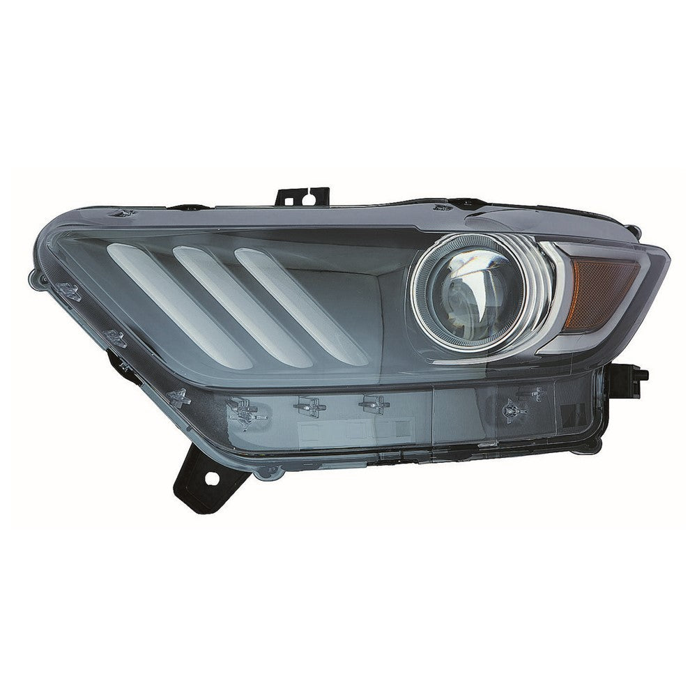 Front Left Driver Side Hid Headlight Lens And Housing 2015-2022 Ford Mustang