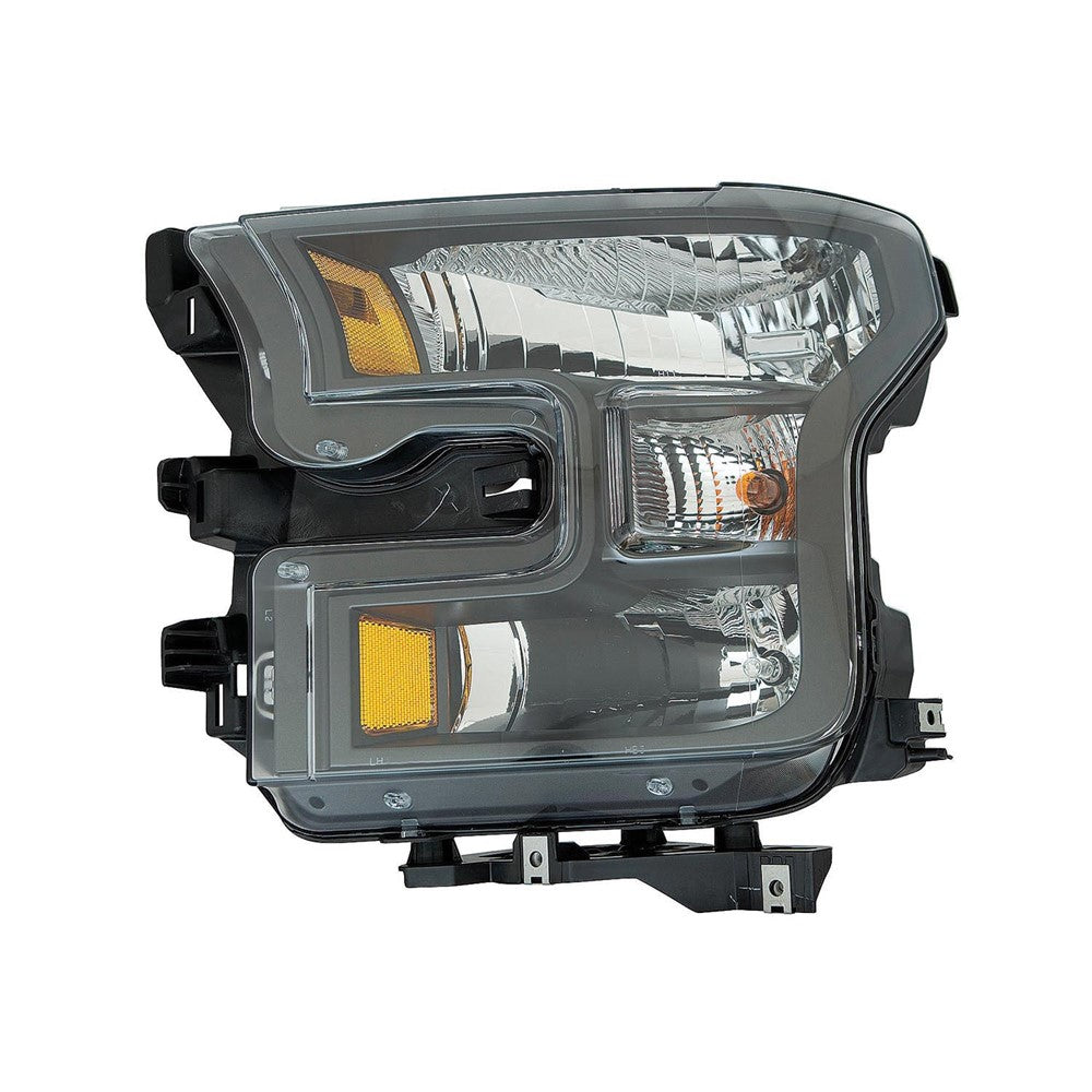 Front Left Driver Side Halogen Headlight Assembly 2016-2017 Ford F-150