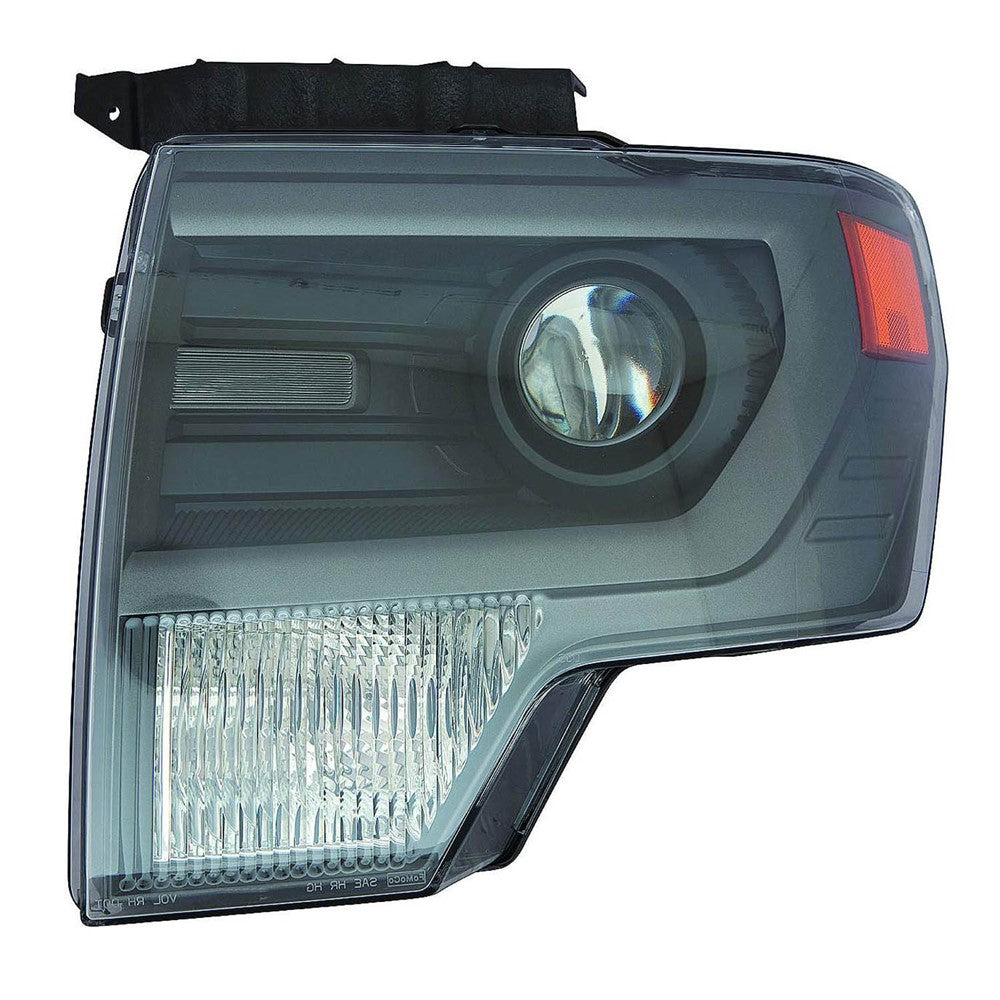 Front Right Passenger Side Hid Headlight Lens And Housing 2010-2014 Ford F-150