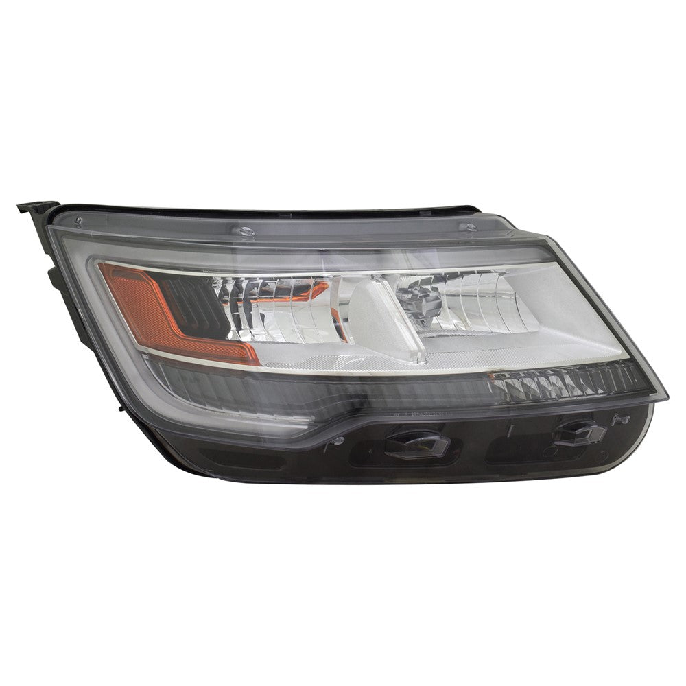 Front Right Passenger Side Headlight Lens And Housing 2016-2019 Ford Explorer