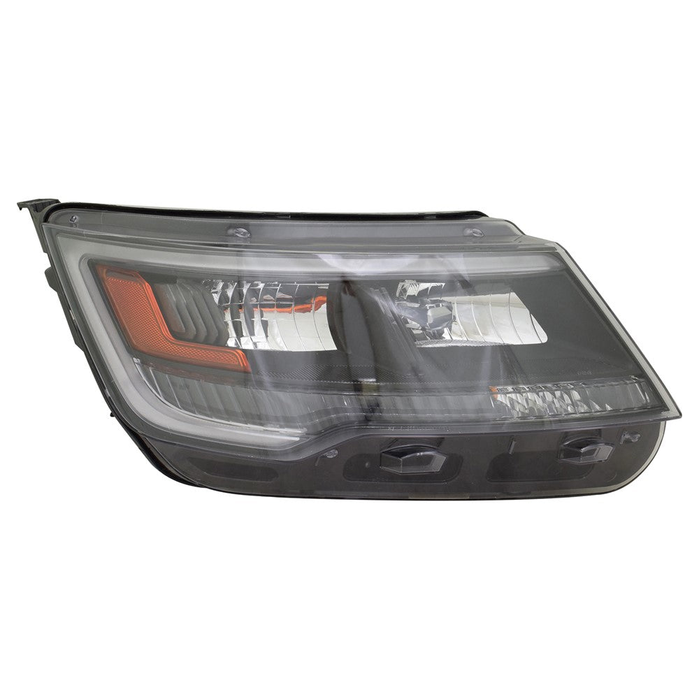 Front Right Passenger Side Headlight Lens Housing 2016-2018 Ford Explorer