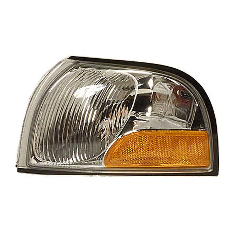 Left Driver Side Parking Side Marker Light Lens And Housing 1999-2002 Mercury Villager & Nissan Quest