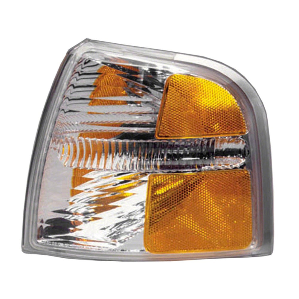 Front Left Driver Side Front Parking Turn Signal Light Lens And Housing 2002-2004 Ford Explorer