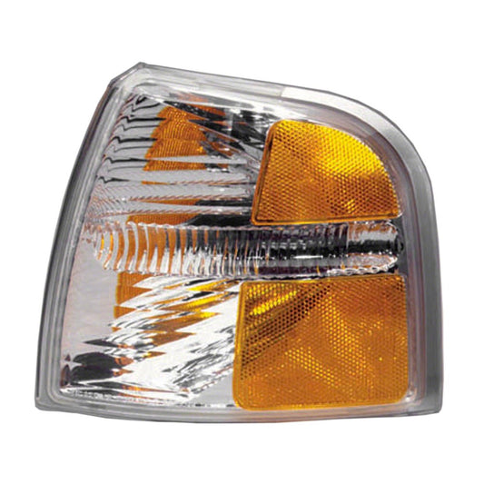 Front Left Driver Side Front Parking Turn Signal Light Lens And Housing 2002-2004 Ford Explorer