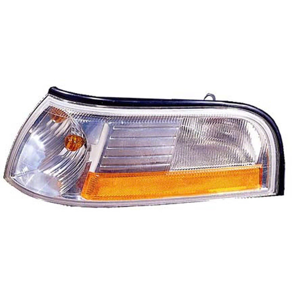 Front Left Driver Side Front Parking Signal Side Marker Light Lens And Housing 2003-2005 Mercury Grand Marquis