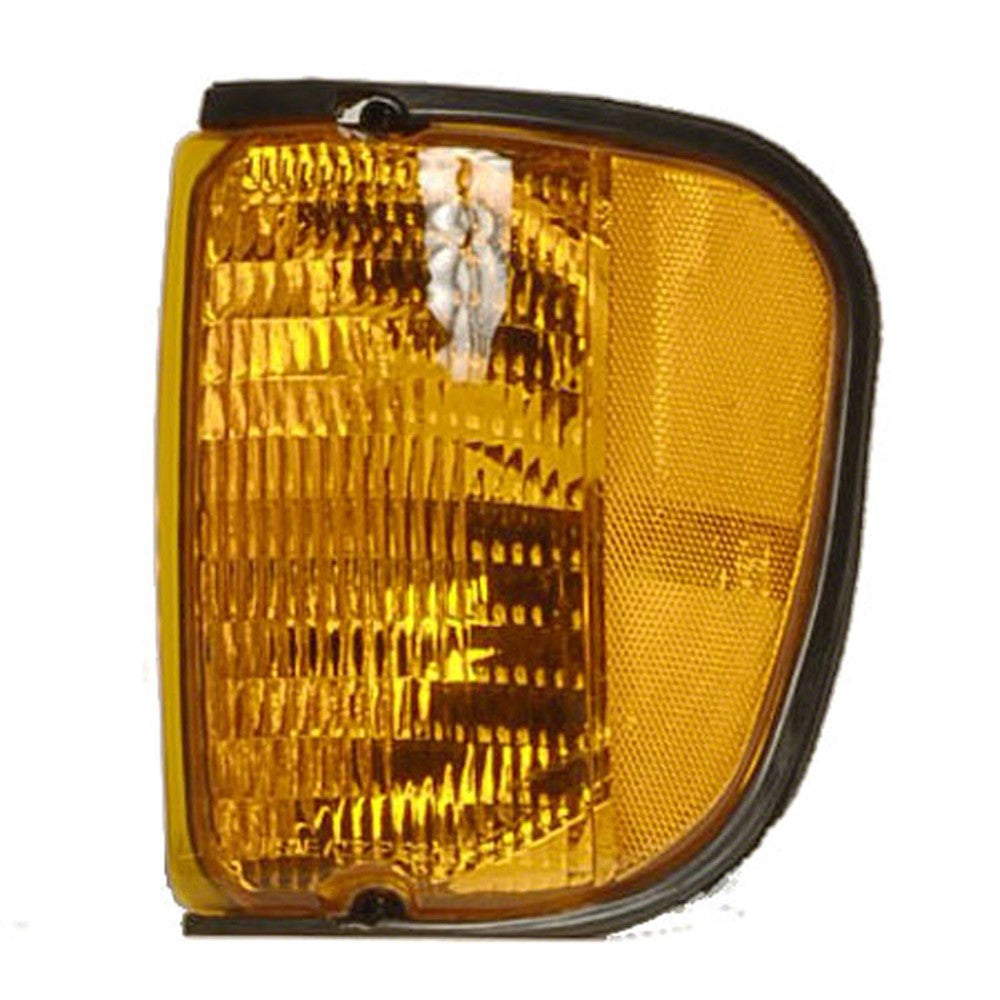 Front Left Driver Side Front Parking Side Marker Light Lens And Housing 2003-2007 Ford Econoline Super Duty