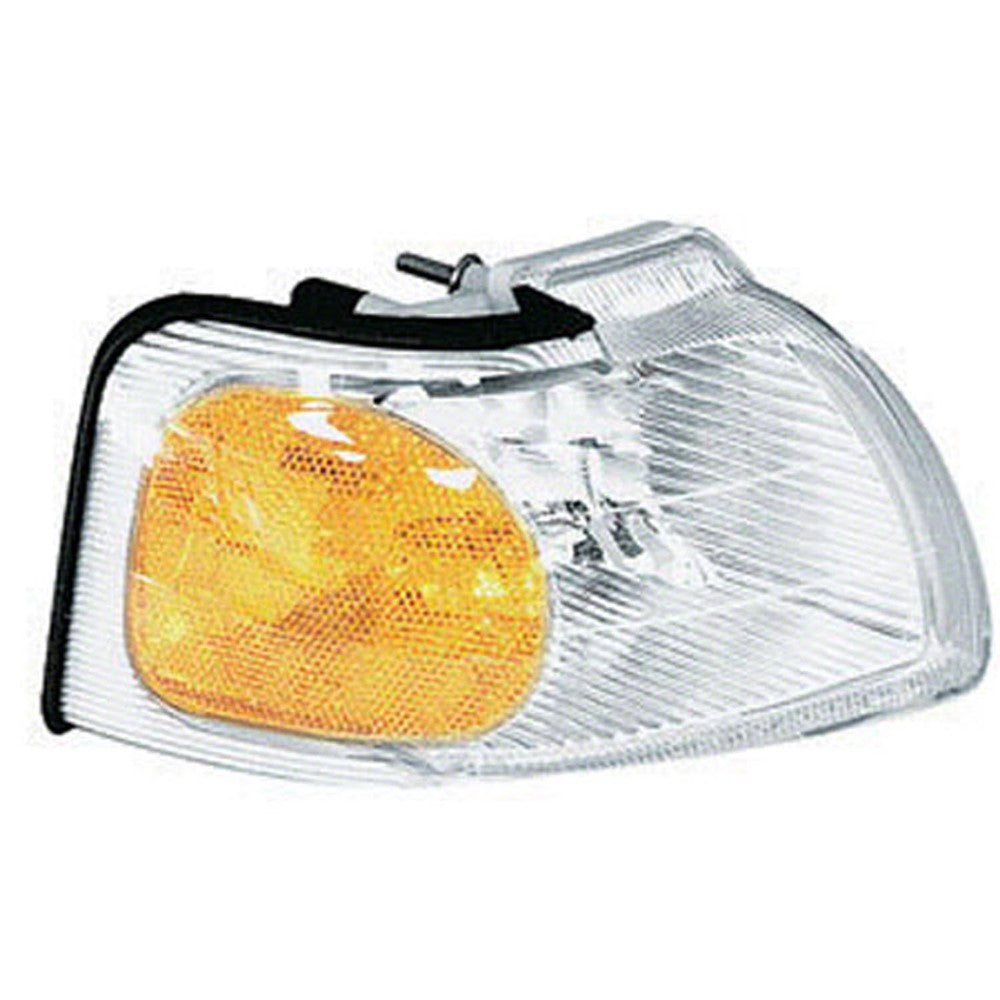 Front Right Passenger Side Front Parking Signal Light Lens And Housing 1996-1997 Ford Thunderbird & Mercury Cougar