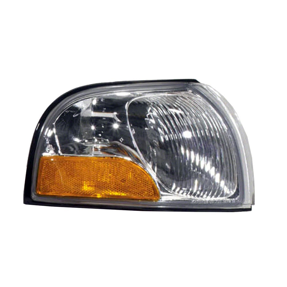Right Passenger Side Parking Side Marker Light Lens And Housing 1999-2002 Mercury Villager & Nissan Quest