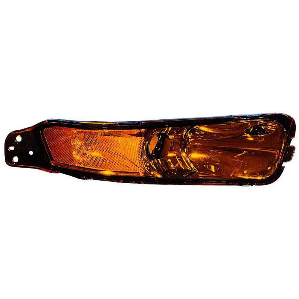 Front Right Passenger Side Front Parking Signal Side Marker Light Lens And Housing 2005-2009 Ford Mustang